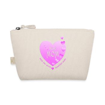 Best Mom Mommy Mother - Organic Pouch - nature - Front