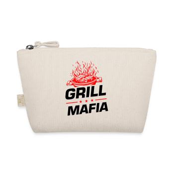 Grill Mafia Grillen Spruch - Bio-Täschchen - Natur - Vorne