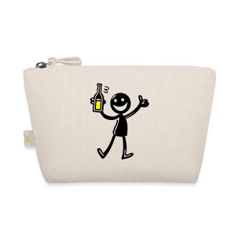 Boire de la bière d’illustration de bande dessinée - Trousse biologique - nature - Devant