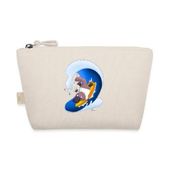Surfing platypus - Organic Pouch - nature - Front