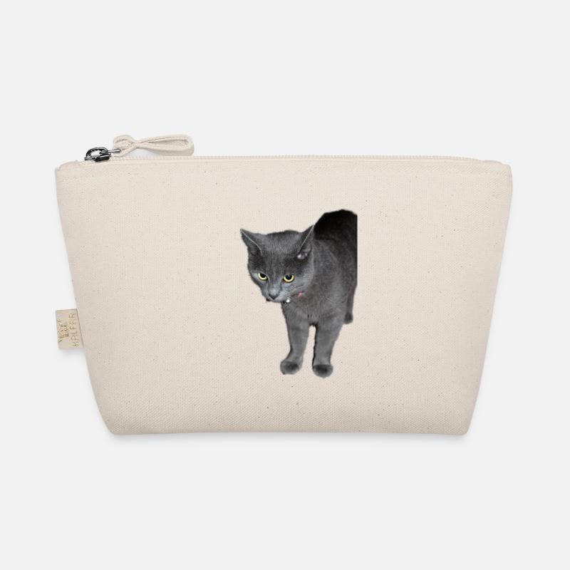 Chat noir gris Trousse biologique