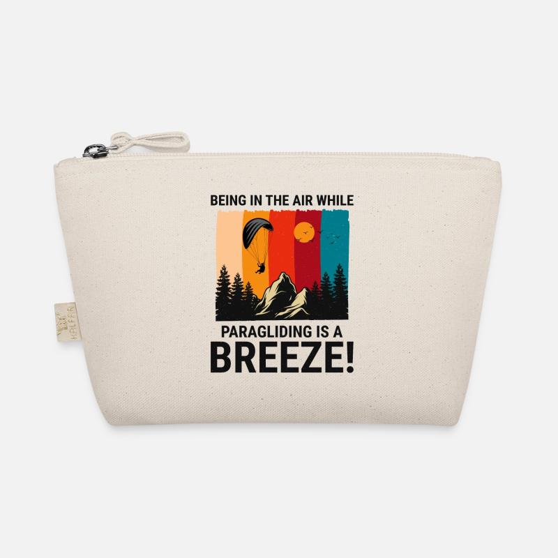 Paragliding Pilot Paraglider Adventures Breeze Organic Pouch