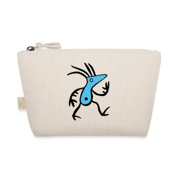 Créature bleue abstraite - Trousse biologique - nature - Devant