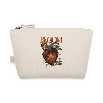 Blooming Heart - Organic Pouch - nature - Front