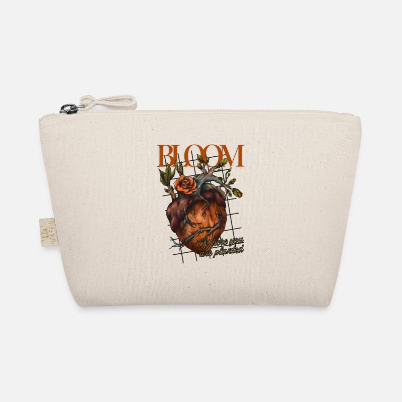 Blooming Heart Organic Pouch