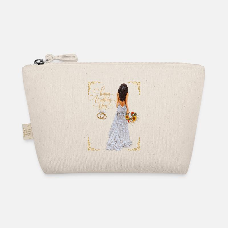 Happy Wedding Day Organic Pouch