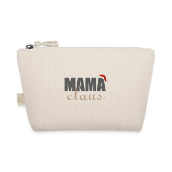 Christmas Mama Claus - Organic Pouch - nature - Front