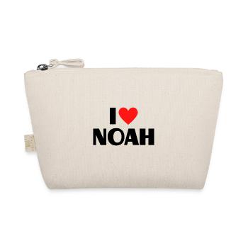 J’aime Noah Red Heart Love Fan Gift - Trousse biologique - nature - Devant
