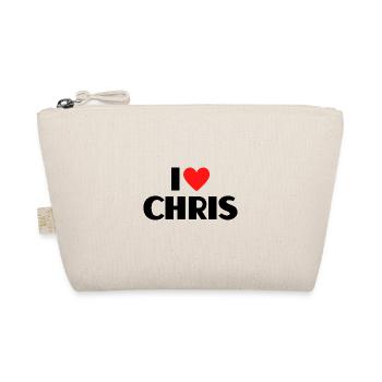 J’aime Mark Red Heart Love Fan Gift - Trousse biologique - nature - Devant
