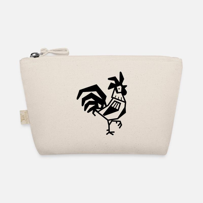 Rooster chickens bird Organic Pouch