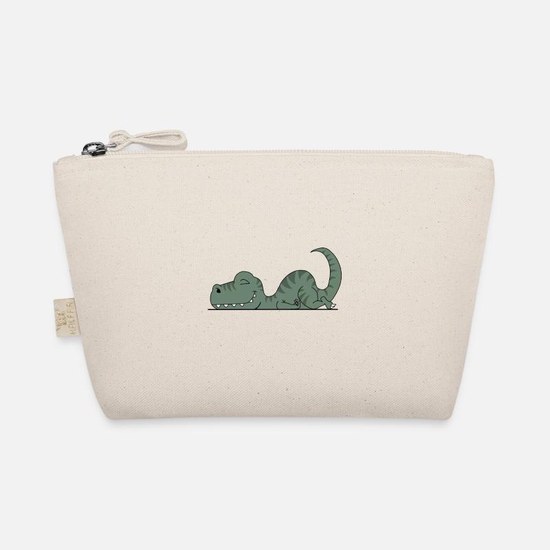 Müder Dinosaurier Bio-Täschchen