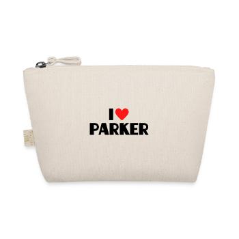 J’aime Parker Heart Graphic Name Gift - Trousse biologique - nature - Devant