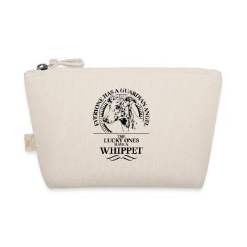 WHIPPET Guardian Angel Dog Saying Wilsigns - Organic Pouch - nature - Front