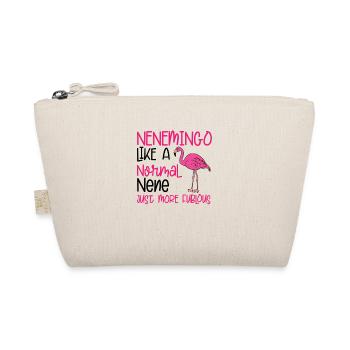 Flamingo Pink Flamingo Flamingo Gift - Organic Pouch - nature - Front