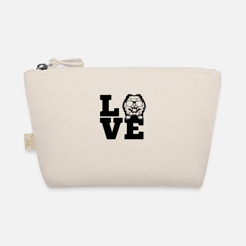 Spitz Pomeranian Zwergspitz Dog Organic Pouch