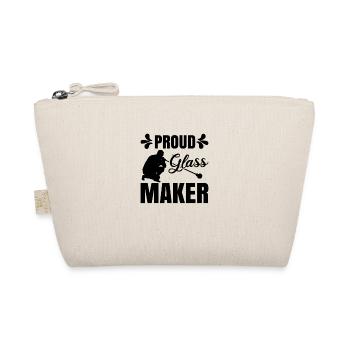 Glassmaker Glassblowers Glass Blowing Glass - Organic Pouch - nature - Front