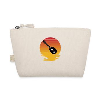 Ukulele Hawaii Uke Guitar Music Hawaiian Gift - Organic Pouch - nature - Front