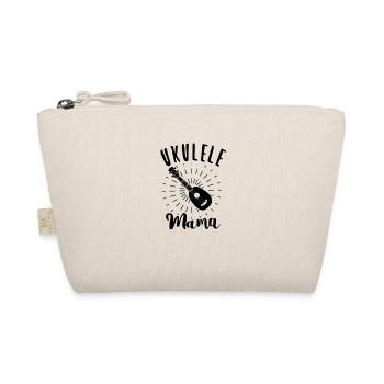 Ukulele Hawaii Uke Guitar Music Hawaiian Gift - Organic Pouch - nature - Front