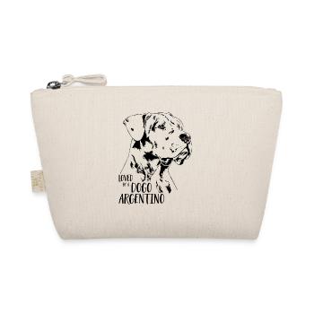 Aimé par un chien Dogo Argentino disant Wilsigns - Trousse biologique - nature - Devant
