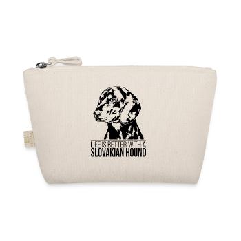 La vie du chien courant slovaque est meilleure Chiens Chien Wilsigns - Trousse biologique - nature - Devant