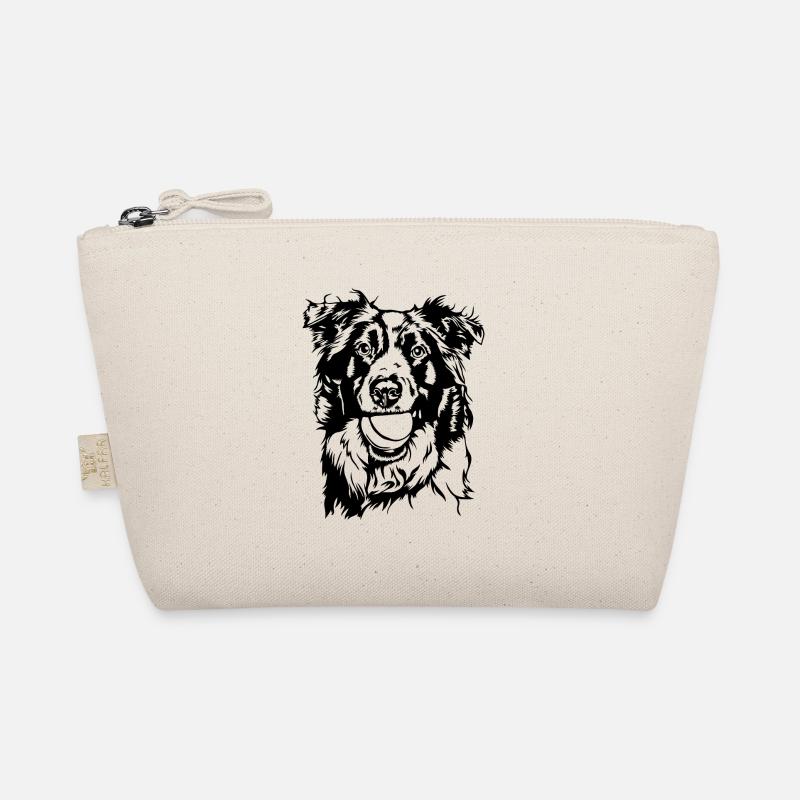 Border Collie Ball Ball Junkie Dogs Wilsigns Organic Pouch