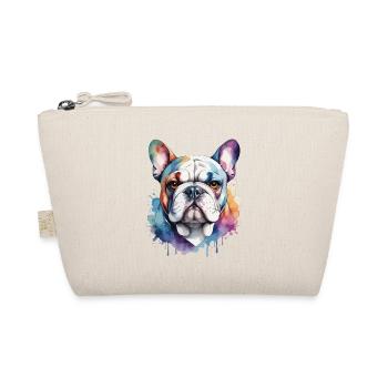 French Bulldog Cool Cool Colorful - Organic Pouch - nature - Front