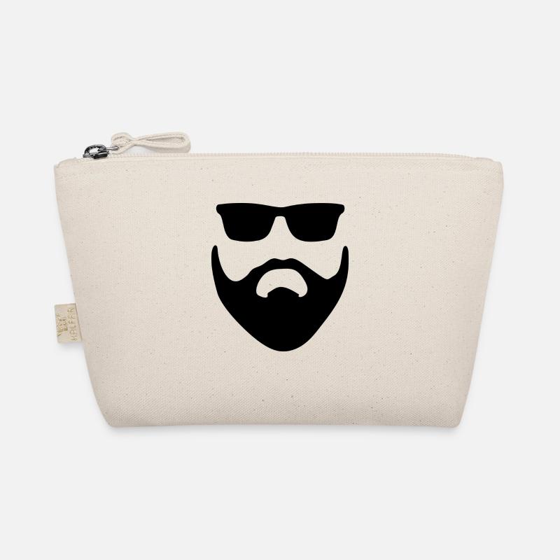 Beard Beard Hipster like a boss Organic Pouch