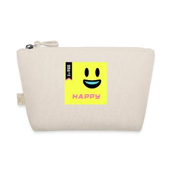 Journée Emoji 2022 - Emoji Happy - Design B - Trousse biologique - nature - Devant