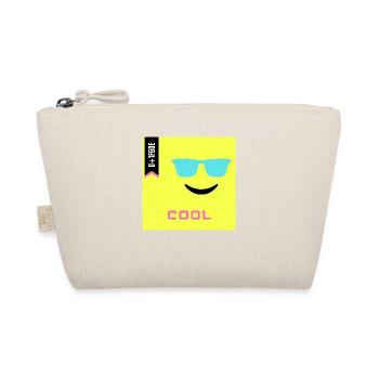 Journée Emoji 2022 - Emoji Cool - Design B - Trousse biologique - nature - Devant