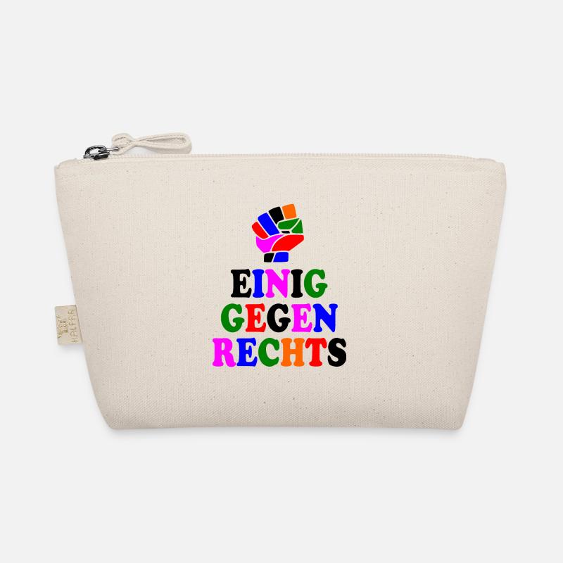 Einig gegen rechts Bio-Täschchen