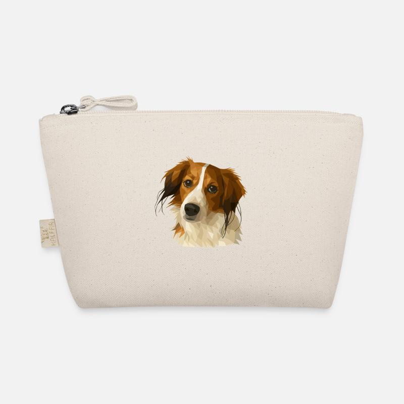 Kooikerhondje im Polygon Style Bio-Täschchen