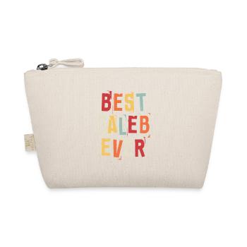 Meilleur Caleb Jamais Prénom Texte Rétro Cadeau - Trousse biologique - nature - Devant