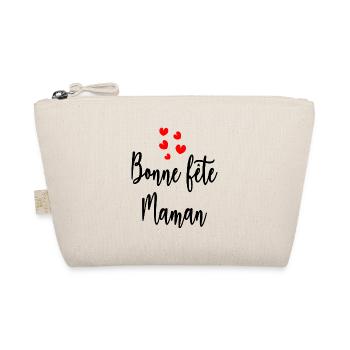 MAMIE. FÊTE DES MÈRES. BONNE FÊTE MAMIE. JE T'AIME - Trousse biologique - nature - Devant