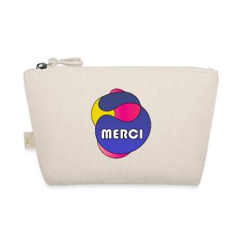 MERCI. THANKS. THANK YOU. ANNIVERSAIRE. NAISSANCE. - Trousse biologique - nature - Devant