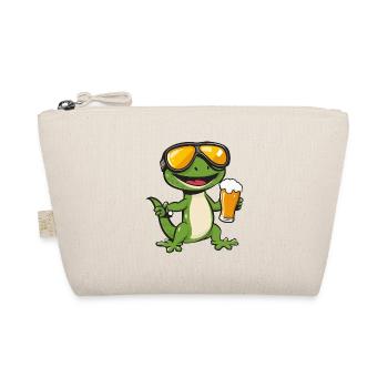 Lizard Après Ski Beer Comic - Organic Pouch - nature - Front