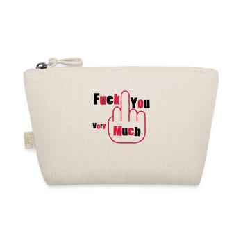 funny,fuck you - Organic Pouch - nature - Front