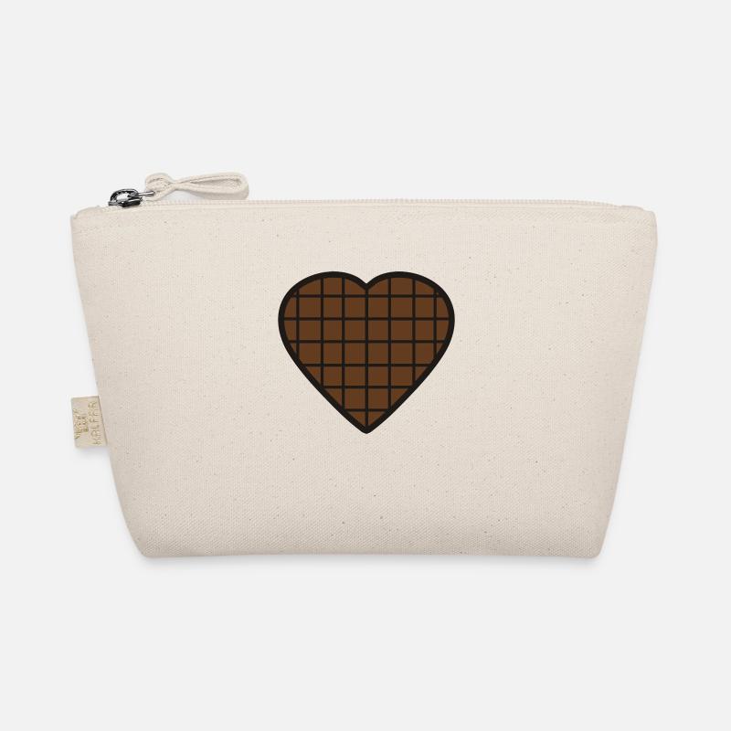 schokolade herz Bio-Täschchen