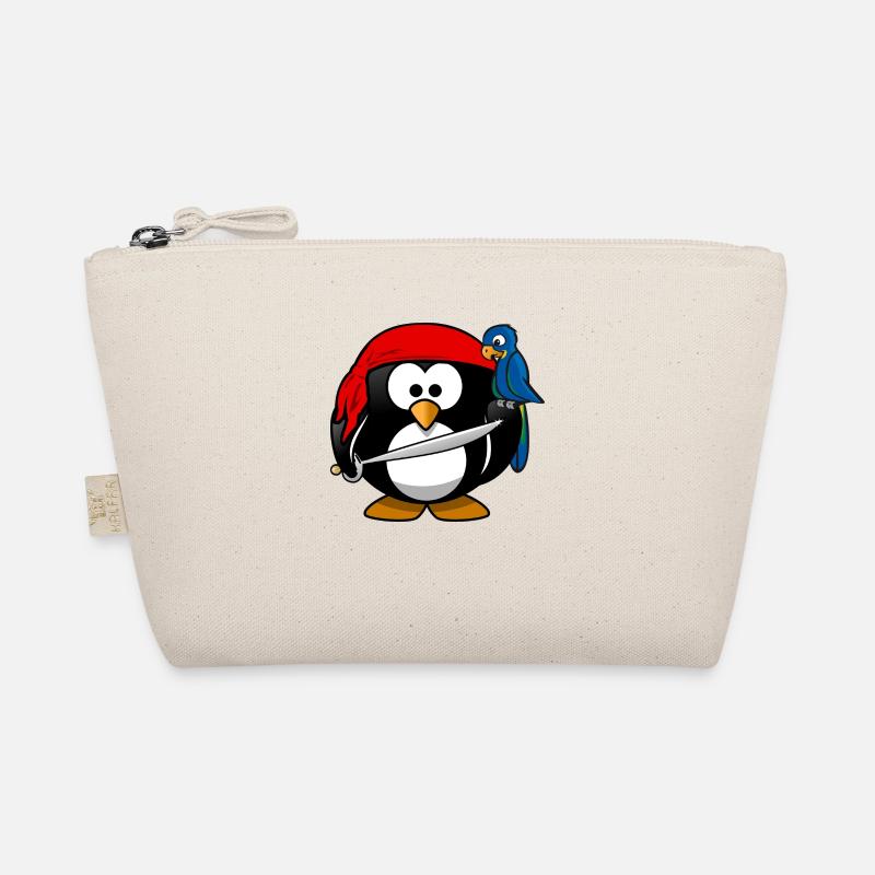 Pirate Penguin Organic Pouch