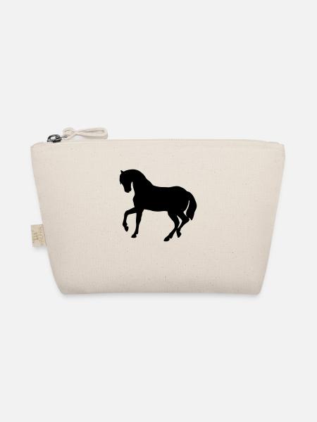 Cute Pony - Organic Pouch - nature - Front