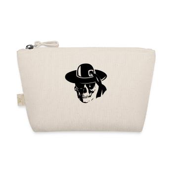 breizh hit head pirate4 death skull - Organic Pouch - nature - Front