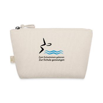 schwimmen - Bio-Täschchen - Natur - Vorne