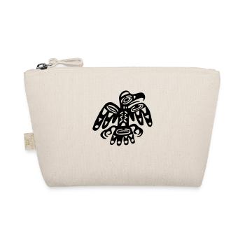 indian symbol eagle exit-shirt - Organic Pouch - nature - Front