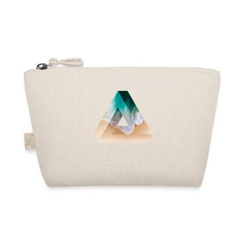 Penrose Triangle Design - Organic Pouch - nature - Front