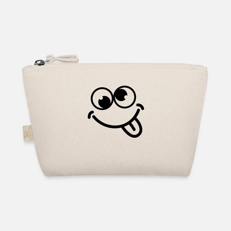 smiley_dumb_c1 Organic Pouch