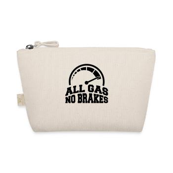 gas_no_brakes_a1 - Bio-Täschchen - Natur - Vorne