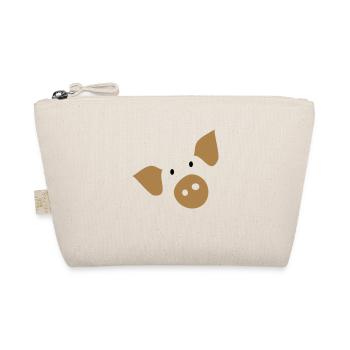 piggy_face_farm animal - Organic Pouch - nature - Front