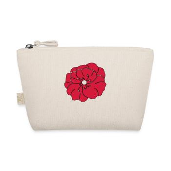 Rouge pivoine fleur de jardin - Trousse biologique - nature - Devant