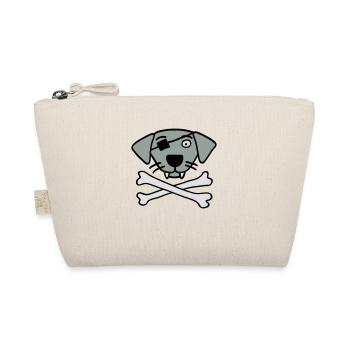pirate_dog_042013_b_3c - Organic Pouch - nature - Front