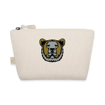 teddy bears wild animal cartoon drawing - Organic Pouch - nature - Front