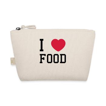 i heart food - Organic Pouch - nature - Front
